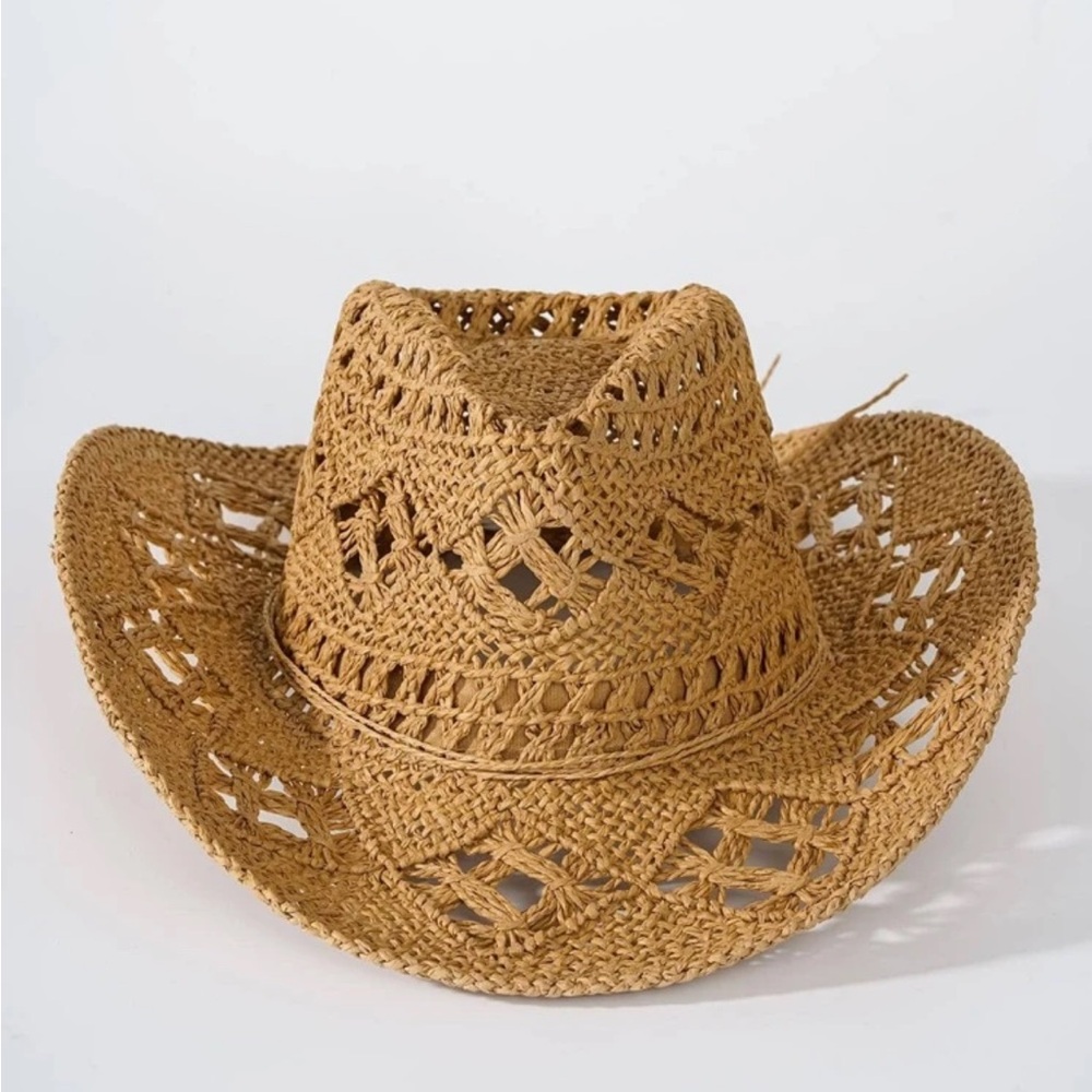 1pc cowboy straw hat